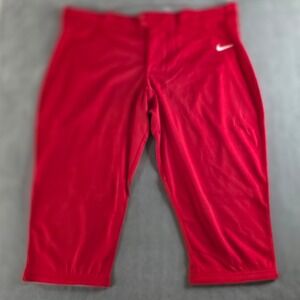 Nike Softball Pants Womens XXL Red New AV6718-657 Team Engineered Knickers